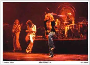 Лот: 10612814. Фото: 1. Led Zeppelin коллекционная карточка... Наклейки, фантики, вкладыши