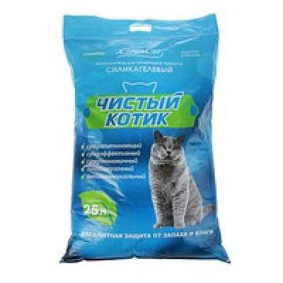 Лот: 14065921. Фото: 1. Наполнитель Чистый Котик 25л... Миски, лотки, наполнители