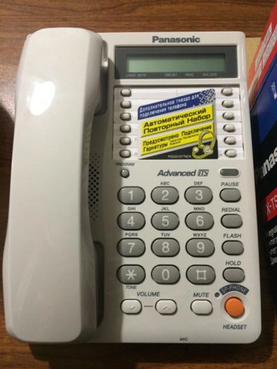 Лот: 6947019. Фото: 1. Продам проводной телефон Panasonic. DECT и радиотелефоны