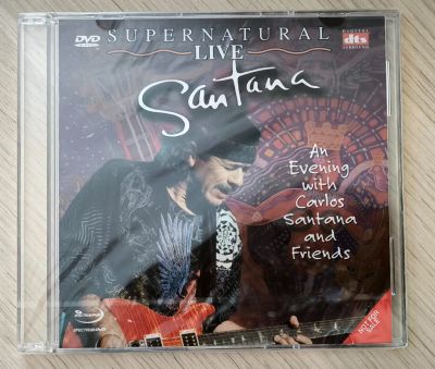 Лот: 25361647. Фото: 1. Santana - Supernatural Live Promo... Видеозаписи, фильмы