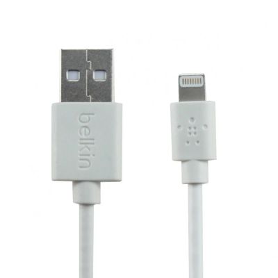 Лот: 13609449. Фото: 1. Кабель USB - Apple lighting Belkin... Дата-кабели, переходники
