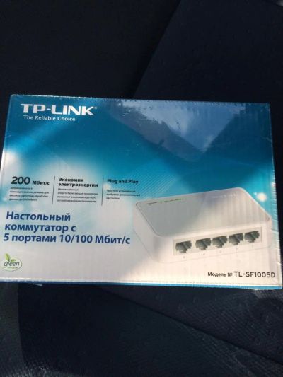 Лот: 7727895. Фото: 1. Коммутатор (switch) свич TP-LINK... Коммутаторы