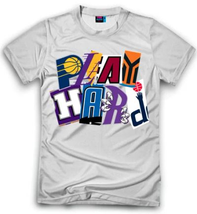 Лот: 6866067. Фото: 1. Футболка play hard. Футболки, поло