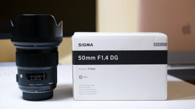 Лот: 18624396. Фото: 1. Объектив Sigma AF 50mm f/1.4 DG... Объективы