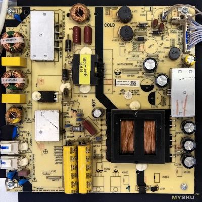 Лот: 20932646. Фото: 1. TV5502-ZC02-01 POWER BOARD Haier... Запчасти для телевизоров, видеотехники, аудиотехники