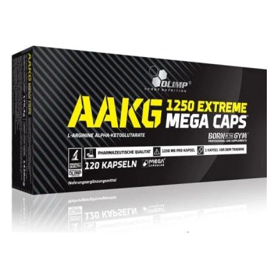 Лот: 7918606. Фото: 1. Olimp AAKG Extreme 1250 120 капс. Спортивное питание, витамины