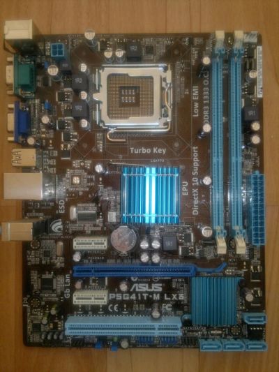 Лот: 6711033. Фото: 1. Материнская плата Asus p5g41t-m... Материнские платы