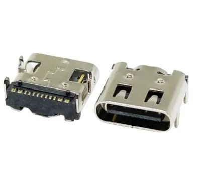 Лот: 20249204. Фото: 1. Гнездо Type-C 16 pin 180° №1. Разъёмы
