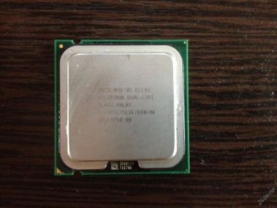 Лот: 3346565. Фото: 1. Celeron E1200 DUAL-CORE. Тактовая... Процессоры