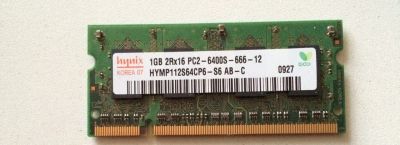 Лот: 13468659. Фото: 1. DDR2 Hynix 1GB 2R-16 PC2-6400S-666-12. Оперативная память