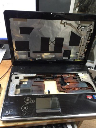 Лот: 9401359. Фото: 1. корпус петли шарниры HP dv6-2000... Корпуса, блоки питания