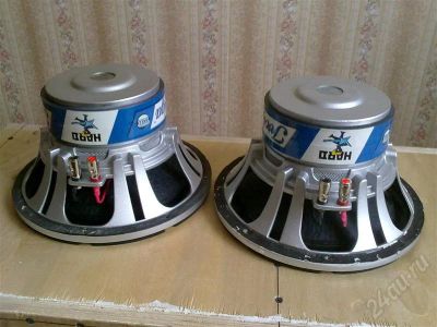 Лот: 310241. Фото: 1. 2x Ivolga Sh10-fa!. Сабвуферы