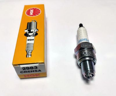 Лот: 15956353. Фото: 1. Свеча зажигания NGK CR6HSA / 2983... Запчасти