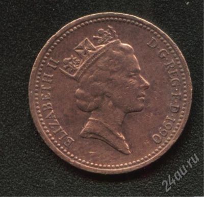 Лот: 685466. Фото: 1. Великобритания 1 пенни (пенс... Великобритания и острова