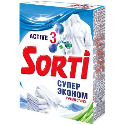 Лот: 24946260. Фото: 1. Порошок стиральный Sorti ручной... Бытовая химия