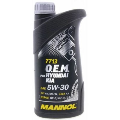 Лот: 9062371. Фото: 1. Mannol O.E.M. Hyundai Kia 5W-30... Масла, жидкости
