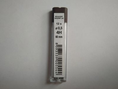 Лот: 15959648. Фото: 1. грифели 0,5 мм 4Н. Товары для черчения