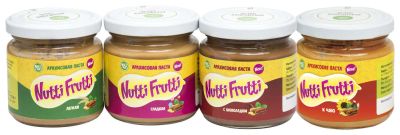 Лот: 10057524. Фото: 1. Арахисовая паста Nutti Frutti... Спортивное питание, витамины