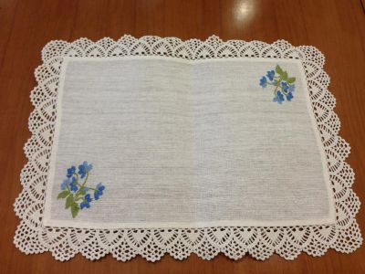 Лот: 3512705. Фото: 1. Салфетки- украшение стола! Лен... Скатерти, салфетки
