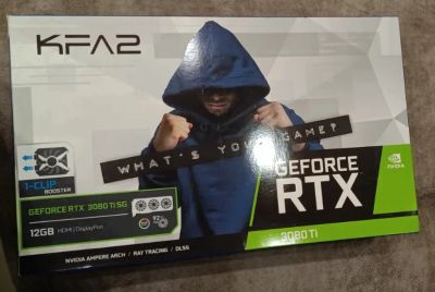 Лот: 21065725. Фото: 1. Видеокарта rtx 3080 ti. Видеокарты