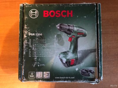Лот: 16200062. Фото: 1. BOSCH PSR 1200 12v рабочий без... Электроинструмент