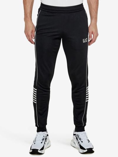 Лот: 25372576. Фото: 1. Брюки мужские EA7 Trouser, Черный. Спортивные брюки, штаны