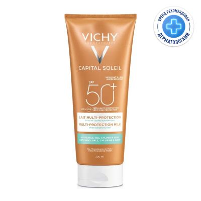 Лот: 23727860. Фото: 1. Vichy Capital Soleil Молочко солнцезащитное... Лекарства