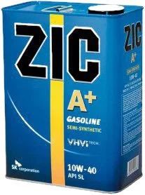 Лот: 14492817. Фото: 1. ZIC A Plus 10W40 SM/CF, 6L (масло... Масла, жидкости