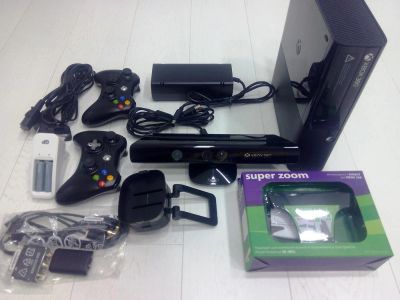 Лот: 10716648. Фото: 1. Приставка Xbox 360 500 gb + kinect... Игровые приставки, консоли