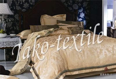 Лот: 6401511. Фото: 1. Постельное белье из сатин-Жаккарда... Постельное бельё