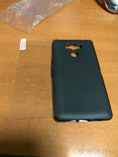 Лот: 8993468. Фото: 1. Чехол матовый и стекло Elephone... Чехлы, бамперы