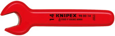 Лот: 8594892. Фото: 1. Ключ рожковый 14 мм VDE Knipex... Ручной инструмент