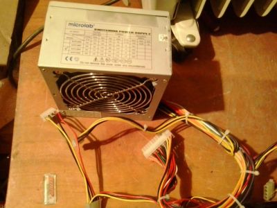 Лот: 4847630. Фото: 1. Блок питания (БП) Microlab на... Корпуса, блоки питания