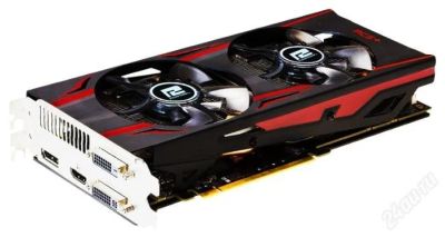 Лот: 4407492. Фото: 1. Видеокарта PowerColor Radeon R9... Видеокарты