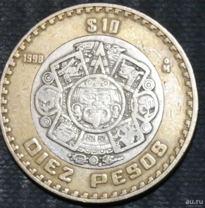 Лот: 12809115. Фото: 1. Экзотика с рубля (16447) Мексика. Остальные страны