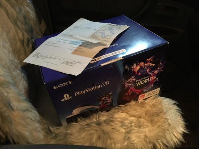 Лот: 11338891. Фото: 1. Sony PlayStation 4 VR шлем + камера... Аксессуары для игровых приставок, консолей, геймпады