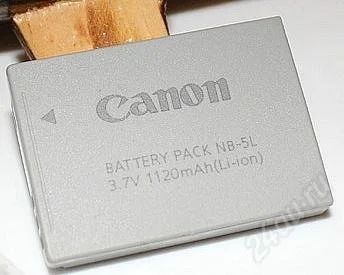 Лот: 2729787. Фото: 1. Аккумулятор Canon NB-5L. Аккумуляторы, зарядные