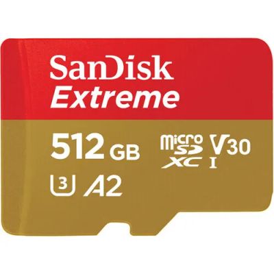 Лот: 21438125. Фото: 1. Карта памяти SanDisk 512GB Extreme... Карты памяти