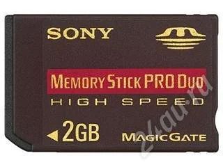 Лот: 407460. Фото: 1. Sony Memory Stick PRO DUO 2Gb. USB-флеш карты