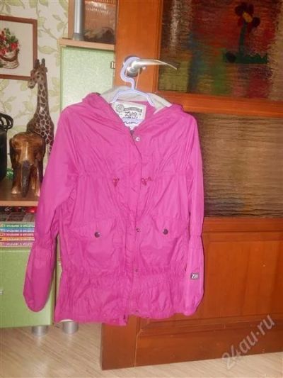 Лот: 2859693. Фото: 1. Ветровка ZARA на девочку р. 134. Верхняя одежда