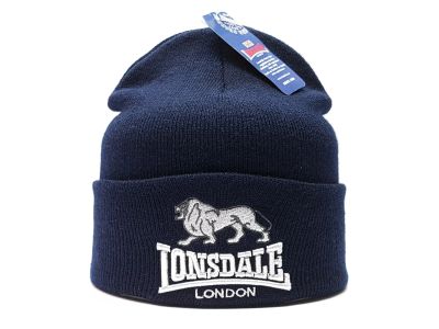 Лот: 12596179. Фото: 1. Шапка мужская Lonsdale flap синий. Головные уборы