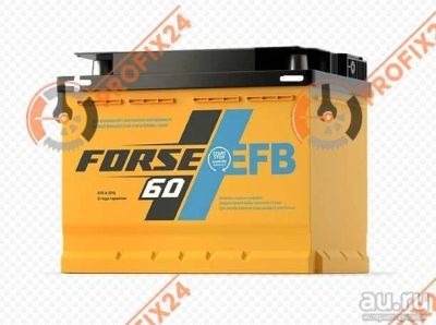 Лот: 13288314. Фото: 1. Аккумулятор FORSE EFB 60 А/Ч... Аккумуляторы