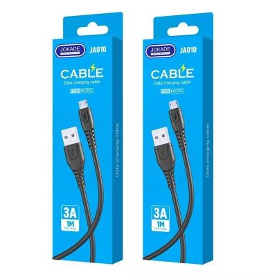Лот: 22145030. Фото: 1. КАБЕЛЬ JOKADE JA010 microUSB 3A... Дата-кабели, переходники