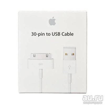 Лот: 10444285. Фото: 1. Кабель USB Apple 30pin/iPhone... Дата-кабели, переходники