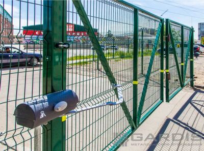 Лот: 12768540. Фото: 1. Ворота откатные Gardis Light 3D... Ворота, заборы, шлагбаумы