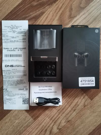 Лот: 19078118. Фото: 1. Xiaomi mi true wireless earphones... Наушники, гарнитуры