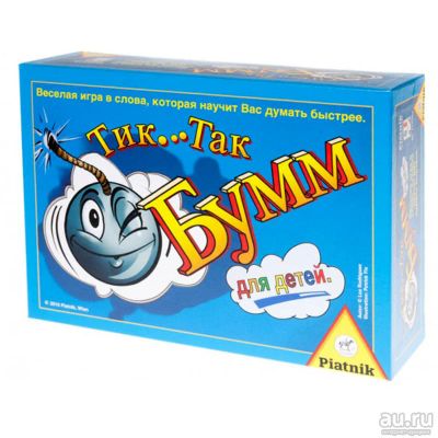 Лот: 8810444. Фото: 1. Тик Так Бумм для детей. Настольные игры, карты