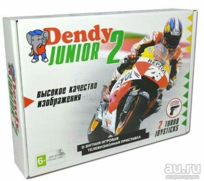 Лот: 14502766. Фото: 1. Игровая приставка Dendy Junior... Игровые приставки, консоли