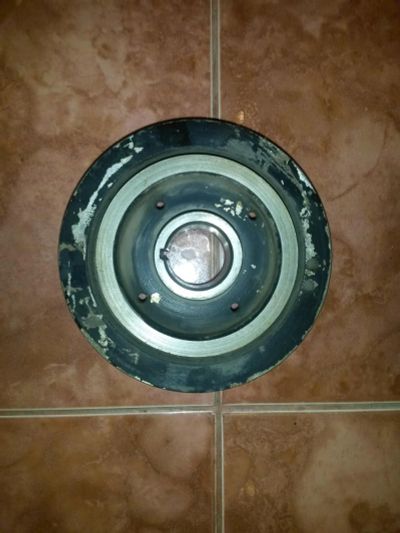 Лот: 7043389. Фото: 1. Шкив коленвала Toyota 3s-fe. Двигатель и элементы двигателя