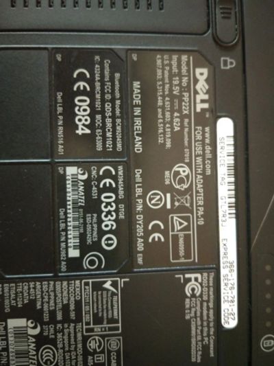 Лот: 20570684. Фото: 1. Ноутбук Dell inspiron 1720. Клавиатуры для ноутбуков